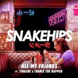 Download or print Snakehips All My Friends (feat. Tinashe & Chance The Rapper) Sheet Music Printable PDF -page score for Pop / arranged Piano & Vocal SKU: 123311.