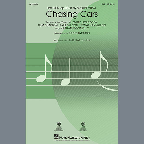 chasing cars song download