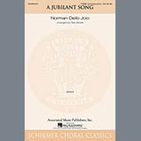 Download or print Norman Dello Joio A Jubilant Song (arr. Stan McGill) Sheet Music Printable PDF -page score for Concert / arranged TTBB SKU: 97132.
