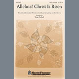 Download or print Stan Pethel Alleluia! Christ Is Risen Sheet Music Printable PDF -page score for Romantic / arranged SATB Choir SKU: 296278.