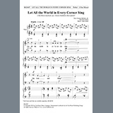 Download or print Stan Pethel Let All the World in Every Corner Sing Sheet Music Printable PDF -page score for Sacred / arranged SATB Choir SKU: 1216644.