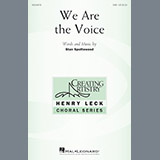 Download or print Stan Spottswood We Are The Voice Sheet Music Printable PDF -page score for Concert / arranged SAB SKU: 195580.
