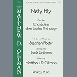 Download or print Stephen Foster Nelly Bly (arr. Jack Hallaran) Sheet Music Printable PDF -page score for A Cappella / arranged SATB Choir SKU: 460026.