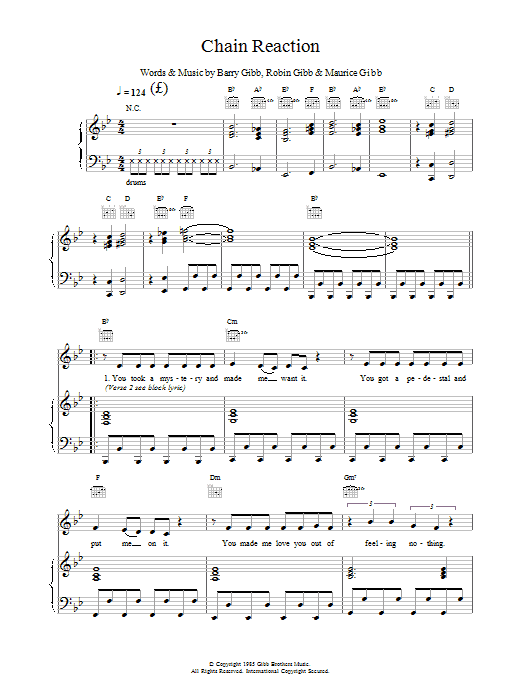 Download Steps Chain Reaction Sheet Music and learn how to play Piano, Vocal & Guitar PDF digital score in minutes