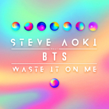 Download or print Steve Aoki Waste It On Me (feat. BTS) Sheet Music Printable PDF -page score for Pop / arranged Piano, Vocal & Guitar Chords (Right-Hand Melody) SKU: 403912.
