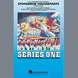 Download or print Steve Hillenburg Spongebob Squarepants (Theme Song) (arr. Paul Lavender) - Baritone T.C. Sheet Music Printable PDF -page score for Children / arranged Marching Band SKU: 452137.