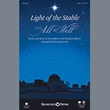 Download or print Steve Rhymer and Elizabeth Rhymer Light Of The Stable (from All Is Well) (arr. David Angerman) Sheet Music Printable PDF -page score for Christmas / arranged SATB Choir SKU: 497320.