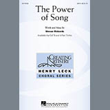 Download or print Steve Rickards The Power Of Song Sheet Music Printable PDF -page score for Concert / arranged SATB SKU: 67559.