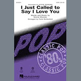 Download or print Paris Rutherford I Just Called To Say I Love You Sheet Music Printable PDF -page score for Ballad / arranged SATB SKU: 170669.