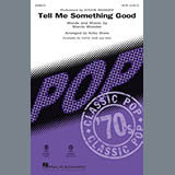 Download or print Stevie Wonder Tell Me Something Good (arr. Kirby Shaw) Sheet Music Printable PDF -page score for Funk / arranged SAB Choir SKU: 414627.