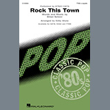 Download or print Stray Cats Rock This Town (arr. Kirby Shaw) Sheet Music Printable PDF -page score for Rock / arranged SATB Choir SKU: 1403828.
