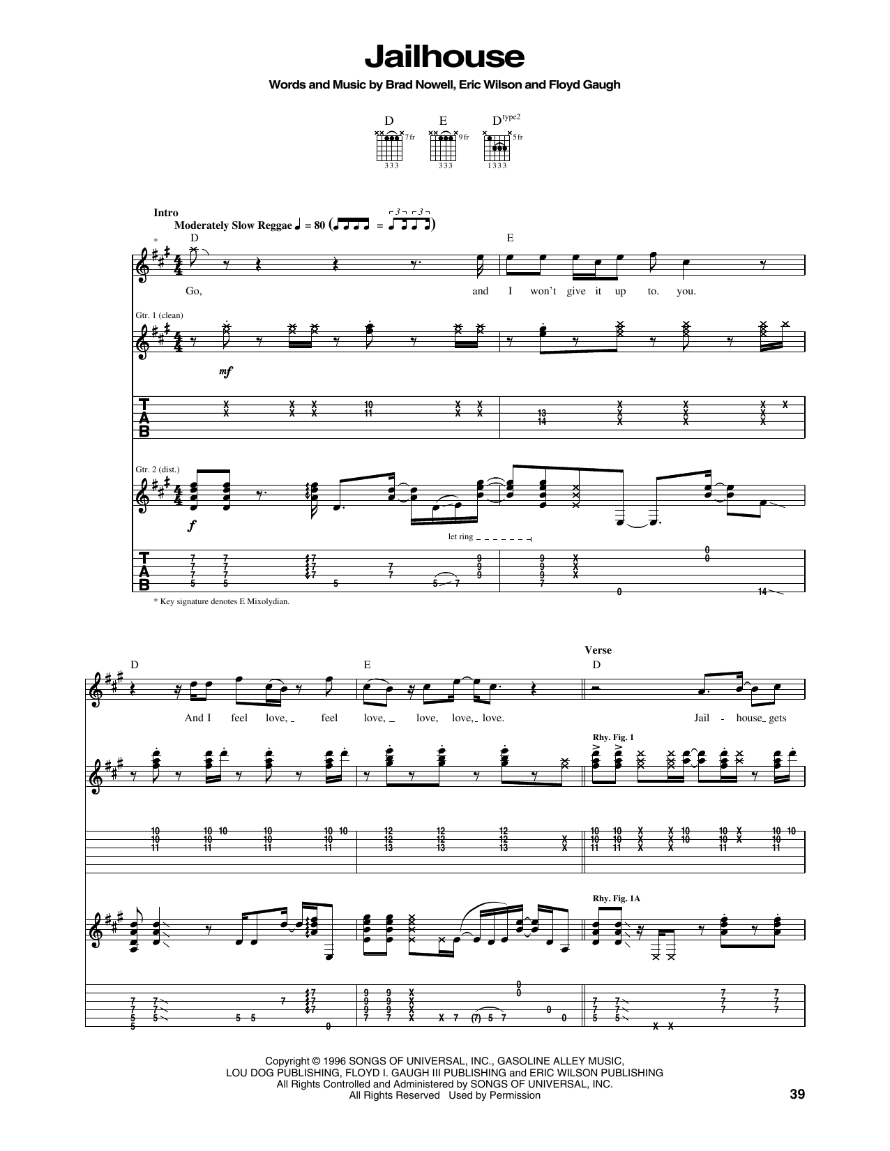 Download Sublime Jailhouse Sheet Music and learn how to play Ukulele PDF digital score in minutes