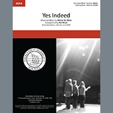 Download or print Sy Oliver Yes Indeed (arr. Earl Moon) Sheet Music Printable PDF -page score for Country / arranged SATB Choir SKU: 475334.