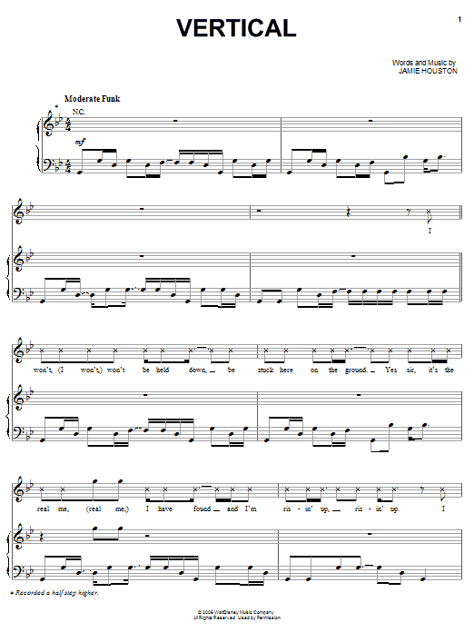 Download T-Squad Vertical Sheet Music and learn how to play Piano, Vocal & Guitar (Right-Hand Melody) PDF digital score in minutes