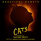 Download or print Taylor Swift Beautiful Ghosts (from the Motion Picture Cats) Sheet Music Printable PDF -page score for Film/TV / arranged Piano, Vocal & Guitar Chords (Right-Hand Melody) SKU: 431565.