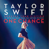 Download or print Taylor Swift Sweeter Than Fiction Sheet Music Printable PDF -page score for Pop / arranged Piano, Vocal & Guitar (Right-Hand Melody) SKU: 151599.