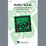 Download or print Tom Anderson Surfin' U.S.A. Sheet Music Printable PDF -page score for Folk / arranged 2-Part Choir SKU: 99041.