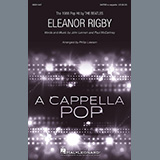 Download or print The Beatles Eleanor Rigby (arr. Philip Lawson) Sheet Music Printable PDF -page score for Pop / arranged SATB Choir SKU: 437943.