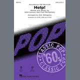 Download or print The Beatles Help! (arr. Alan Billingsley) Sheet Music Printable PDF -page score for Pop / arranged 2-Part Choir SKU: 493369.