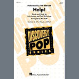 Download or print The Beatles Help! (arr. Mac Huff) Sheet Music Printable PDF -page score for Pop / arranged 2-Part Choir SKU: 1832628.