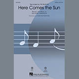 Download or print The Beatles Here Comes The Sun (arr. Paris Rutherford) Sheet Music Printable PDF -page score for Pop / arranged SATB Choir SKU: 1147157.