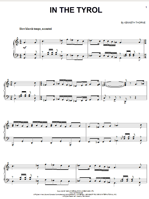 Download The Beatles In The Tyrol Sheet Music and learn how to play Piano, Vocal & Guitar (Right-Hand Melody) PDF digital score in minutes