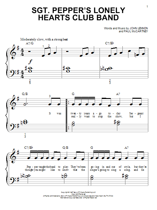 Download The Beatles Sgt. Pepper's Lonely Hearts Club Band Sheet Music and learn how to play Flute PDF digital score in minutes