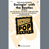 Download or print The Beatles Swingin' With The Beatles (Medley) (arr. Mac Huff) Sheet Music Printable PDF -page score for Pop / arranged 2-Part Choir SKU: 1397787.