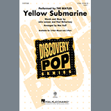 Download or print The Beatles Yellow Submarine (arr. Mac Huff) Sheet Music Printable PDF -page score for Pop / arranged 2-Part Choir SKU: 1203615.