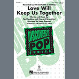 Download or print The Captain & Tennille Love Will Keep Us Together (arr. Roger Emerson) Sheet Music Printable PDF -page score for Concert / arranged 2-Part Choir SKU: 95906.