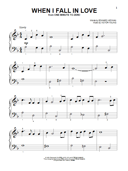 Download Carpenters When I Fall In Love Sheet Music and learn how to play Ukulele with strumming patterns PDF digital score in minutes