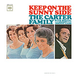 Download or print The Carter Family Keep On The Sunny Side (arr. Fred Sokolow) Sheet Music Printable PDF -page score for Folk / arranged Solo Guitar SKU: 436844.