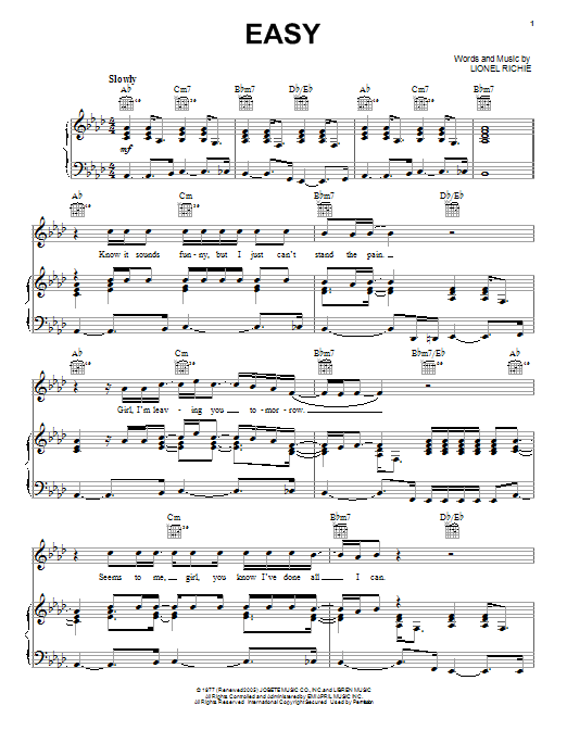 Download The Commodores Easy Sheet Music and learn how to play Trombone PDF digital score in minutes