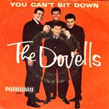 Download or print The Dovells You Can't Sit Down Sheet Music Printable PDF -page score for Rock / arranged Piano, Vocal & Guitar (Right-Hand Melody) SKU: 172602.