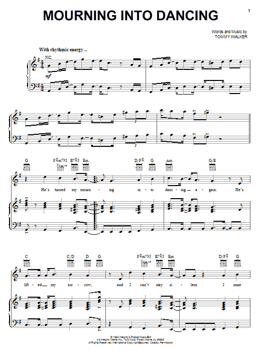 Download The Insyderz Mourning Into Dancing Sheet Music and learn how to play Piano, Vocal & Guitar (Right-Hand Melody) PDF digital score in minutes