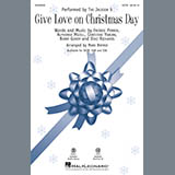 Download or print The Jackson 5 Give Love on Christmas Day (arr. Mark Brymer) - Bass Sheet Music Printable PDF -page score for Christmas / arranged Choir Instrumental Pak SKU: 420885.