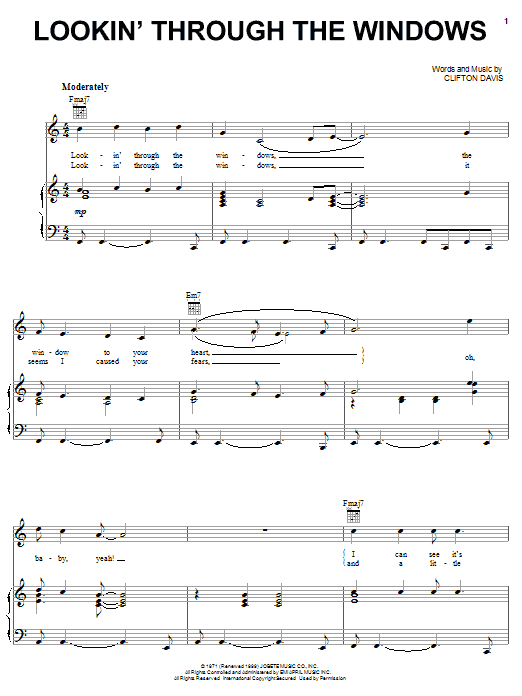 Download The Jackson 5 Mama's Pearl Sheet Music and learn how to play Piano, Vocal & Guitar (Right-Hand Melody) PDF digital score in minutes