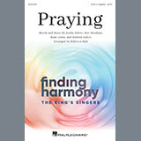 Download or print The King's Singers Praying (arr. Rebecca Dale) Sheet Music Printable PDF -page score for Pop / arranged SATB Choir SKU: 430137.