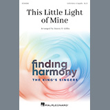 Download or print The King's Singers This Little Light Of Mine (arr. Stacey V. Gibbs) Sheet Music Printable PDF -page score for Concert / arranged SATB Choir SKU: 481281.