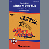 Download or print The King's Singers When She Loved Me (from Toy Story 2) (arr. Philip Lawson) Sheet Music Printable PDF -page score for Film/TV / arranged Choir SKU: 1328004.