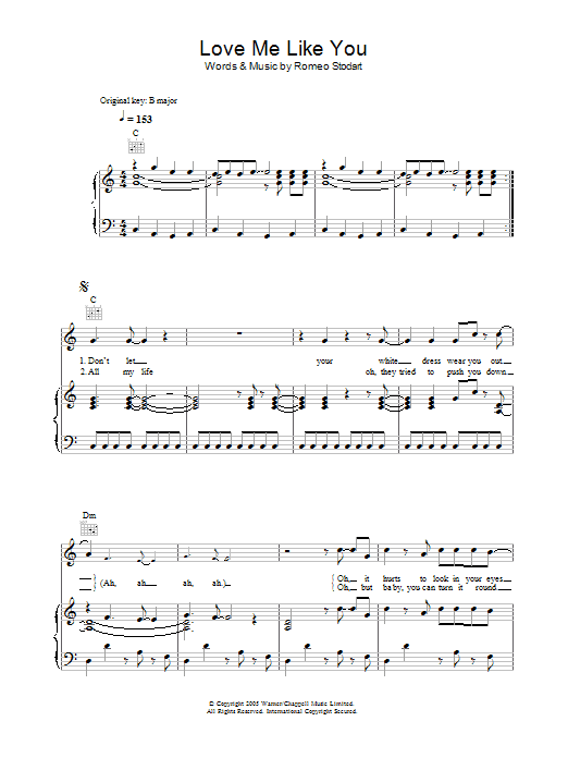 Download The Magic Numbers Love Me Like You Sheet Music and learn how to play Drums PDF digital score in minutes