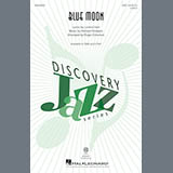 Download or print Roger Emerson Blue Moon Sheet Music Printable PDF -page score for Pop / arranged SAB SKU: 177402.