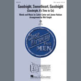 Download or print The McGuire Sisters Goodnight, Sweetheart, Goodnight (Goodnight, It's Time to Go) (arr. Mel Knight) Sheet Music Printable PDF -page score for Barbershop / arranged TTBB Choir SKU: 407065.