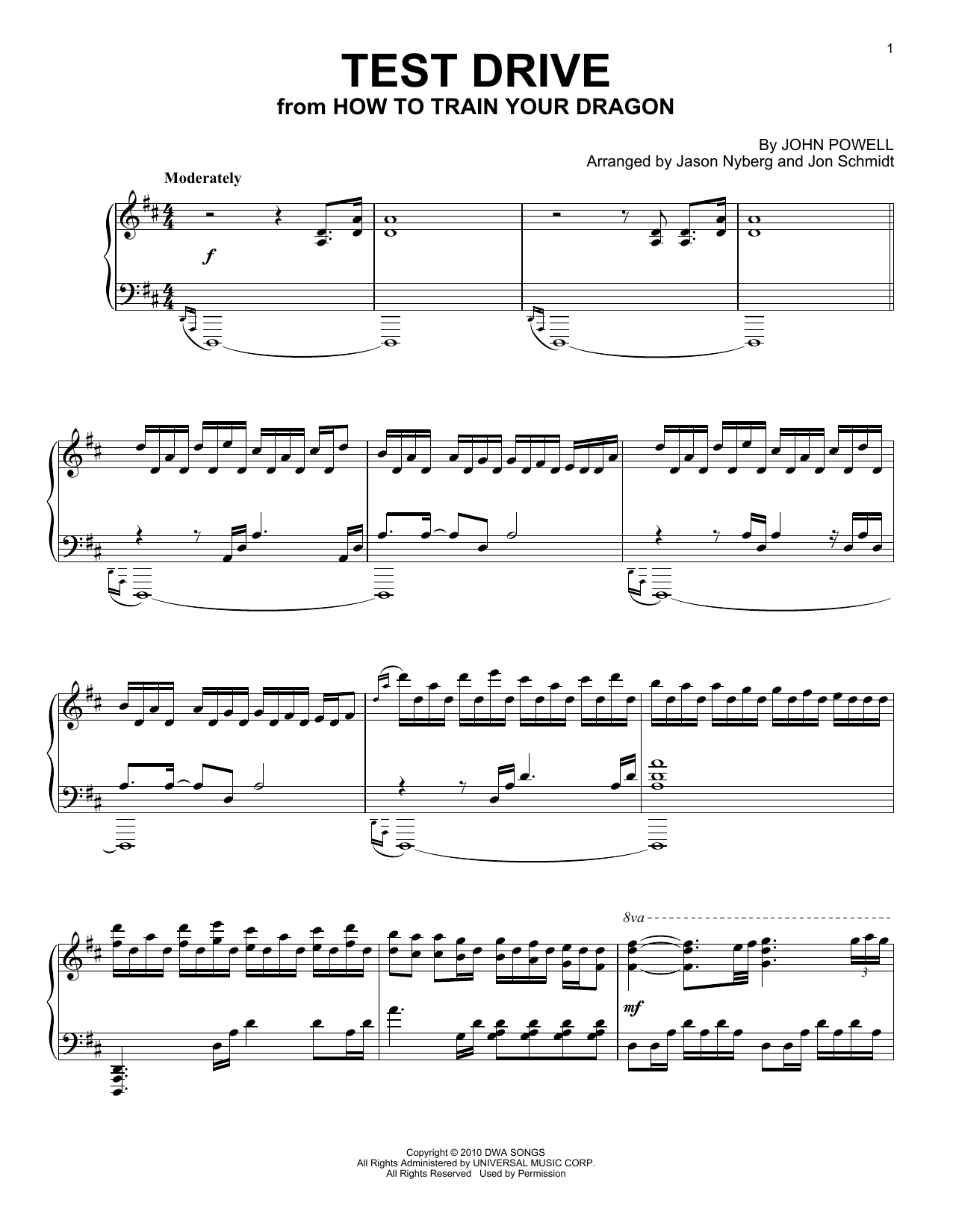 Download The Piano Guys Test Drive (from How To Train Your Dragon) Sheet Music and learn how to play Piano Solo PDF digital score in minutes