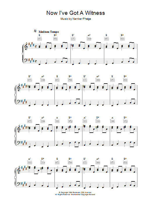 Download The Rolling Stones Now I've Got A Witness Sheet Music and learn how to play Piano PDF digital score in minutes
