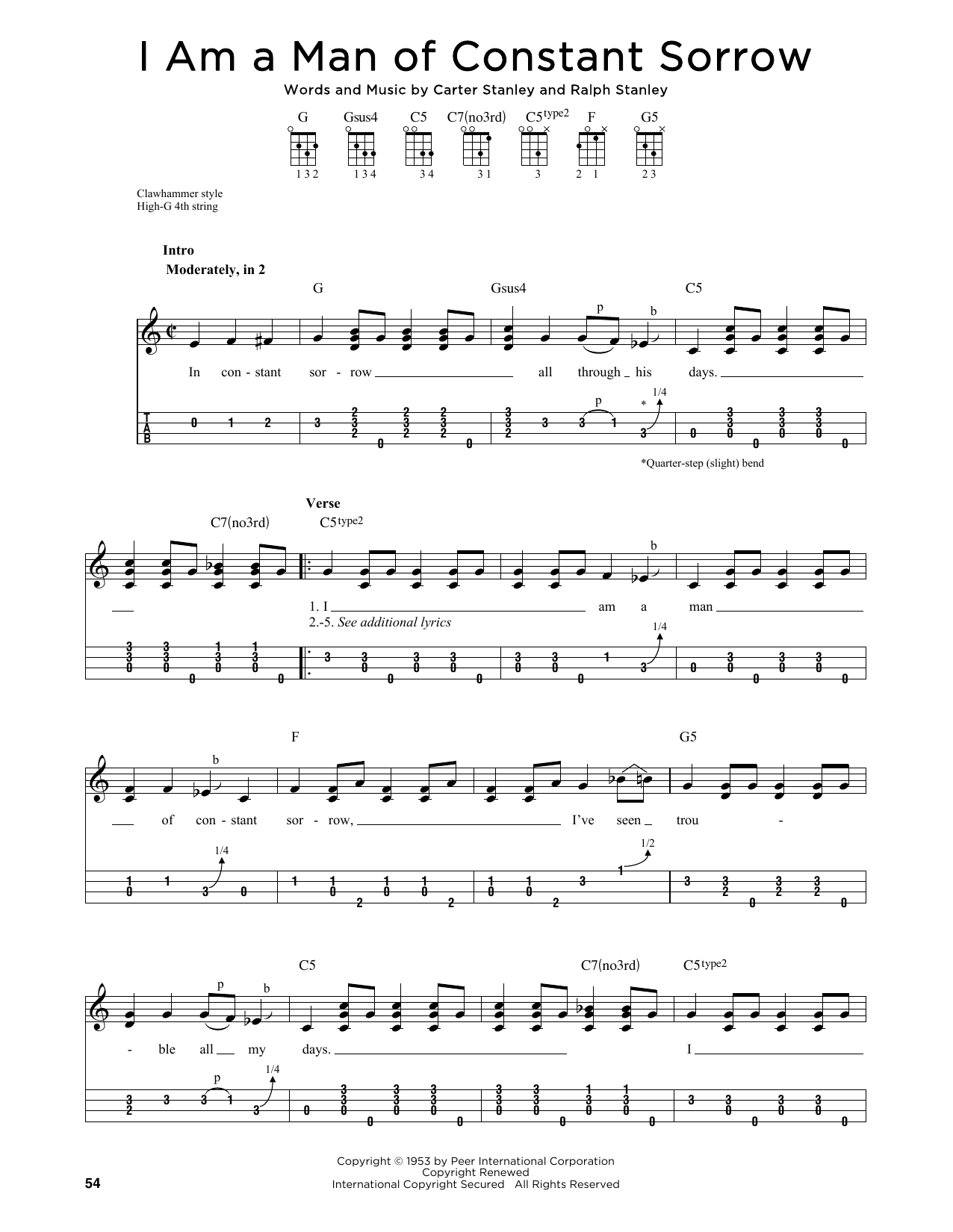 Download The Soggy Bottom Boys I Am A Man Of Constant Sorrow (from O Brother, Where Art Thou?) (arr. Jim Schust Sheet Music and learn how to play Ukulele PDF digital score in minutes