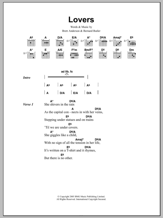 Download The Tears Lovers Sheet Music and learn how to play Lyrics & Chords PDF digital score in minutes