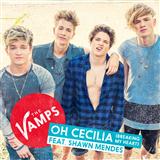 Download or print The Vamps Oh Cecilia (Breaking My Heart) Sheet Music Printable PDF -page score for Pop / arranged Piano, Vocal & Guitar (Right-Hand Melody) SKU: 119748.