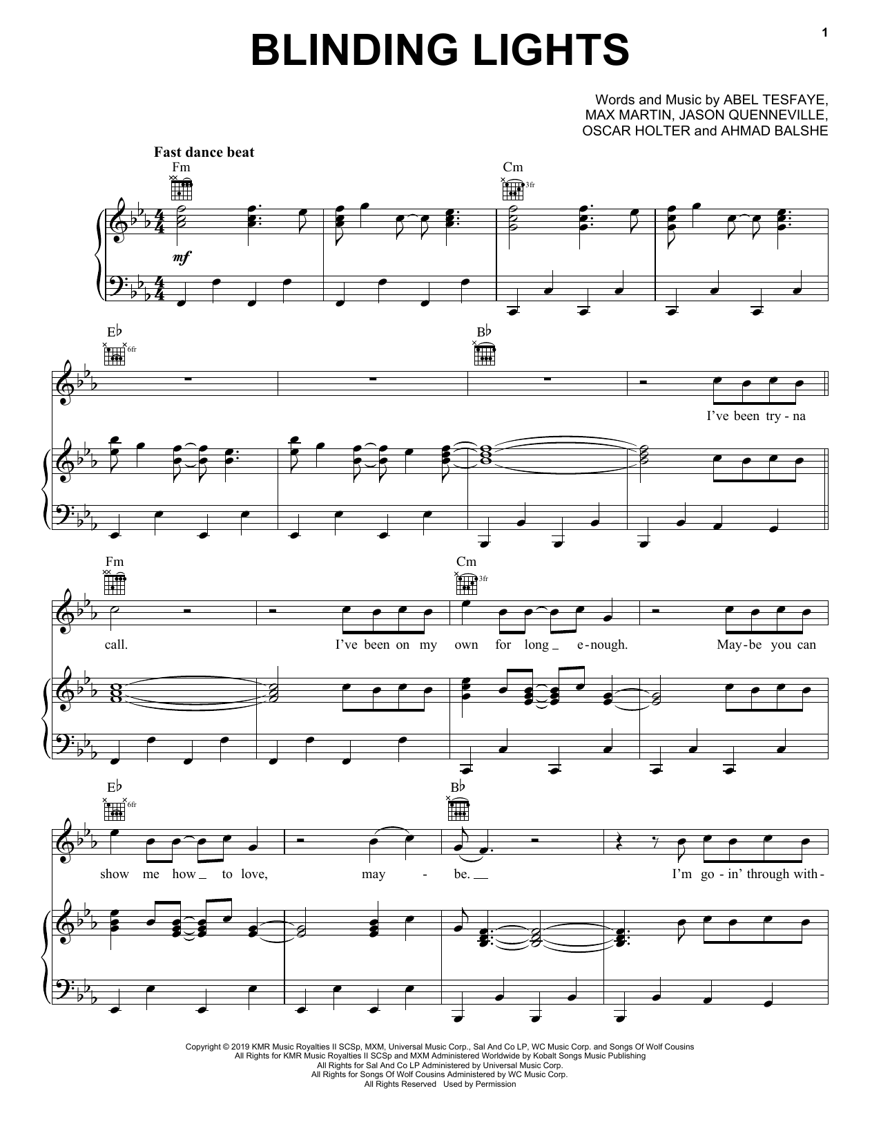 Download The Weeknd Blinding Lights Sheet Music and learn how to play Flute Duet PDF digital score in minutes