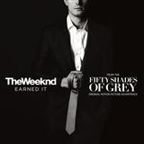 Download or print The Weeknd Earned It (from 'Fifty Shades Of Grey') Sheet Music Printable PDF -page score for R & B / arranged Piano, Vocal & Guitar (Right-Hand Melody) SKU: 120653.